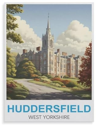 Huddersfield West Yorkshire，Jigsaw Puzzles for Adults 1000 Piece Challenging Game Toys, Impossible Puzzle,1000 Piece Jigsaw Puzzles for Adults Family Decoration Puzzle（75x50cm）-GU26