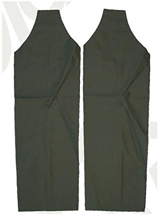 Cosciali Impermeabili Gambali Nylon Gommati Anti Pioggia Pesca Verdi