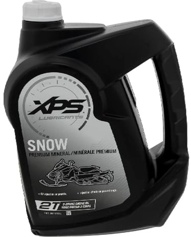 Ski-Doo OEM 1 Gallon XPS 2-Stroke Premium Mineral Oil, 9779120