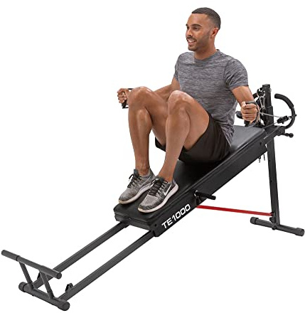 Christopeit Sport Total Exerciser TE 1000 - Ganzkörpertrainer klappbar, Multi-Gym, Oberkörper, Arm, Brust, Bauch, Rücken