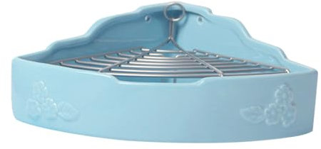 Bac à chat Lapin, premier plateau supérieur pour animaux de compagnie, boîte bien entretenue pour petits animaux, bac à sable de lapin longue durée grand avec toilettes pour animaux de compagnie,