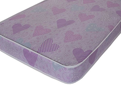 eXtreme comfort ltd Extreme Comfort – Bargain Basics 10,2 cm Fester Schaumstoff-Kinder-Matratze für Mädchen (91,4 cm), Gedächtnisschaum, Rose, Einzelbett
