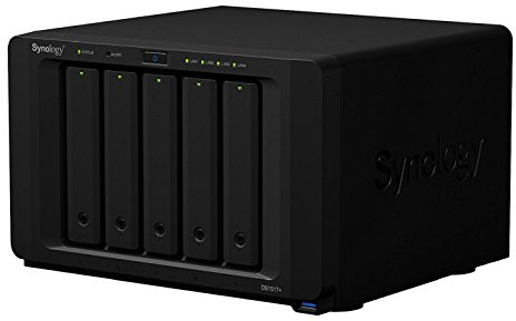 Synology ds1517 + (2GB)/20TB della Red Pro NAS Sistemi di (5 X 4TB WD) 5 Bay NAS w/2GB di RAM