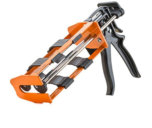 JES Innovations - Pistola per cartucce a doppio componente, 400 ml (1:1 e 2:1) 26:1 ad alta spinta