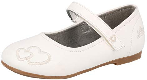 Lico Alicia V Flicka Stängda ballerinaskor, Vit, 36 EU