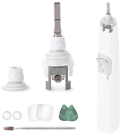 Electric Toothbrush Metal Shaft/Link Rod Replacement Parts Compatible with Philips HX9340 HX9350 HX6340 HX6530 HX6710 HX6920 HX9140 HX8910 Vibrating Tip with Waterproof Rubber Seal Pad Ring