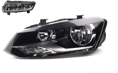 Johns, Scheinwerfer Halogen passend für VW Polo 09 6R 06/2009-03/2014 H7 H7 Li. + Nebel