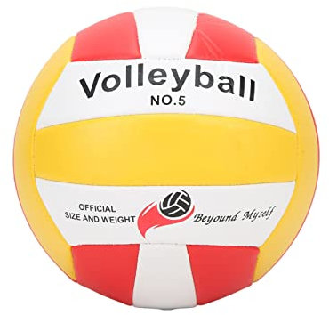BSTCAR Beach-Volleyball Ball Offizielle Größe 5 Volleyball Professional Innen- und Außenspiel, Soft-Volleyball Anfänger, Kinder