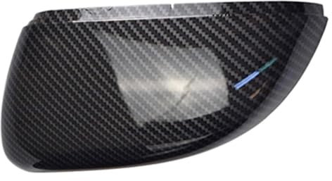 WEINUANXIN Rückspiegel Spiegelkappen Für VW Für G&olf 6 MK6 GTI 2009-2014 Carbon Faser Muster Seite Spiegel Abdeckung Kappe Rückansicht Rückspiegel Gehäuse Abdeckung (Farbe : Left)