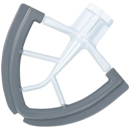 Flex Edge Beater Compatible with Kitchen aid 4.5/5 Quart Tilt-Head Stand Mixers, with Stand Mixer Attachment Holders