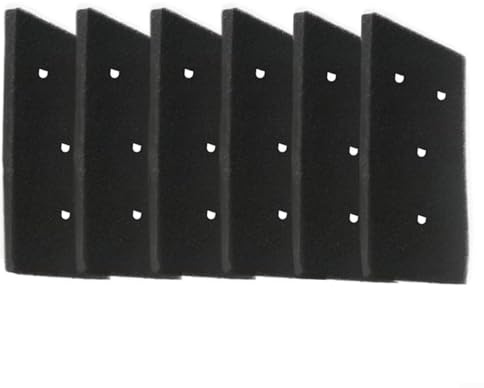 Sandyseptember Trockner-Filter-Schaumstoff-Schwamm-Pad, 6er-Pack, Trockner, Verdampfer-Filterschwamm für Bauknecht Privileg Modelle