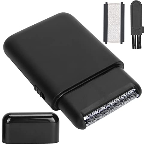 Elektro Rasierer Tragbarer Folien Rasierer USB-Lade Bartens Ch Neider Schwarz für die Reise