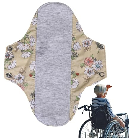 Menstruationspads Wiederverwendbar Wasserfest Auslaufsicher | Sanfte Damenbinden für die Menstruation für Erwachsene Zuhause Büro Hotel Wohnung Wohnheim Alltag Reisen Schlaf Sport