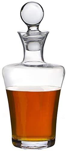 1L Whisky Decanter Carafe Jug Dishwasher Safe Glassware Pitcher Gift (CV63)