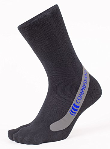 COMPRESSANA TAPE SOX - Hallux Valgus Korrektur-Socken mit eingearbeiteten Tapes - die wirksame und alltagstaugliche Lösung bei Hallux Fußfehlstellungen 1 Paar