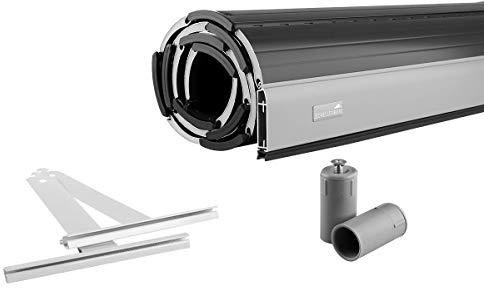 Schellenberg Rolladen Maßanfertigung, Rolladenpanzer Aluminium, Auswählbar: Breite 50-200 cm, Höhe 100-230 cm, System Maxi, Farben Grau, Anthrazit, Silber, Weiß