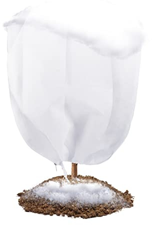Abimars Winterschutz Kübelpflanzensack 80g/m², 3X 3m Winterschutz für Kübelpflanzen, Lichtdurchlässig und Atmungsaktiv, Waschbar 1 Stück
