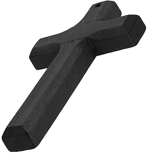 VILLFUL Holzkreuzanhänger Zum Basteln 5 Stück Einfaches Design Feine Verarbeitung Ohne Grate Für Viele Anlässe