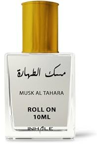 INHALE Musk Tahara - Weißer Moschus -10 ML Parfum Duft Misk - White Musk Musc Parfümöl für HERREN & DAMEN Alkohool Frei!