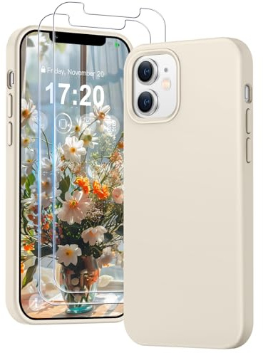 PuyaTeya für iPhone 11 hülle, mit 2 Stück 9H Panzerglas