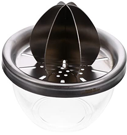 OKUMEYR Presse-jus Manuel en Acier Inoxydable 304, Presse-agrumes Compact, Extracteur de Jus Pratique pour Citrons et Oranges, Usage Maison et Pique-niques,
