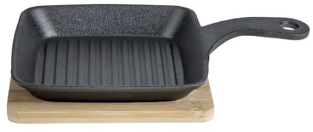 Cosy & Trendy Grill pan / Serving pan Cast Iron 15 x 15 cm