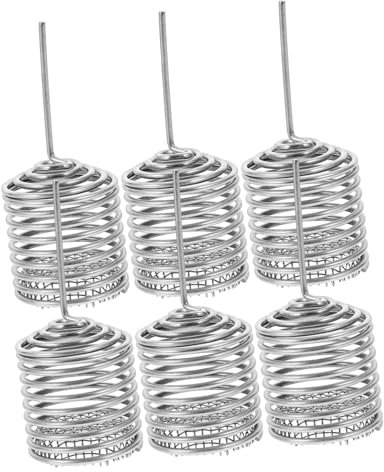Happyyami 6pezzi Scatole Per Fertilizzante Inossidabile Cesti Per Fertilizzante Con Coperchio Strumenti Per Bonsai e Piante Facili Da Utilizzare Pratici e Resistenti Da Giardinaggio