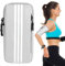 HAGOT Brazalete Movil Running Deportivo, Bolsa el Brazo Deportivo Universal, para Teléfonos Móviles de 6.7, Porta Movil Runnning Accesorios, para Correr, Gimnasio, Viaje, Gris