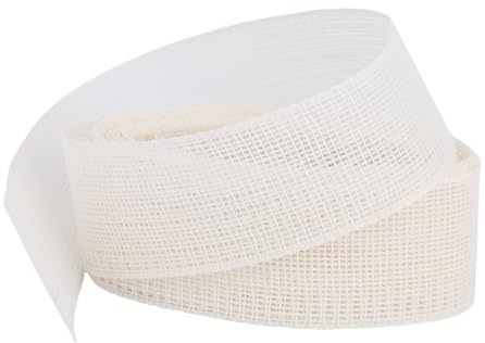 4m Saum-Führung aus Stoff, Fischgräten-Band zum Nähen Schmal und Kurven-Saum Werkzeug Wiederverwendbares Einlageband für Chiffon Seidenkleider Röcke Hochzeitsschleier