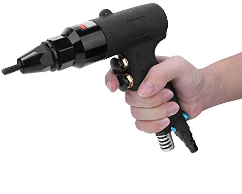 Srliya Poix Pneumatique Rivet Gun Riveter M5-M6 Fil Filet Riveting Hand Power Tool 700rpm
