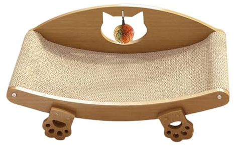 Kratzbrett Für Katzen,Katzenkratzpad Mit Schlafplatz | Sisal Kratzmöbel Zum Spielen Schutz Für Möbel Sofa Boden Indoor