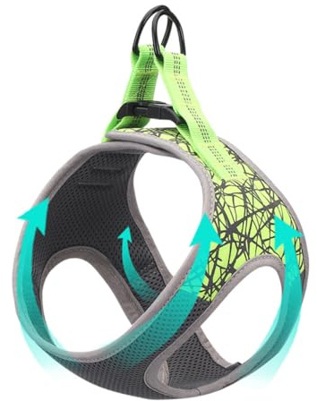 Toyvian Pet Harness Reflective Dog Chest Straps Breathable Vest Type Pet Chest Back for Dogs for Walking