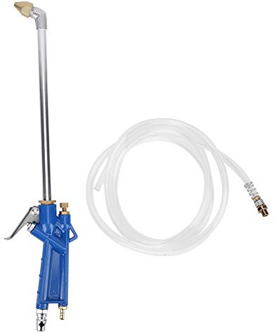 Ejoyous Engine Cleaning Spray Gun, 40cm Pneumatic Engine Cleaning Gun Bending Lengthened Air Blower Gun Cleaning Tool with 1.2m Hose
