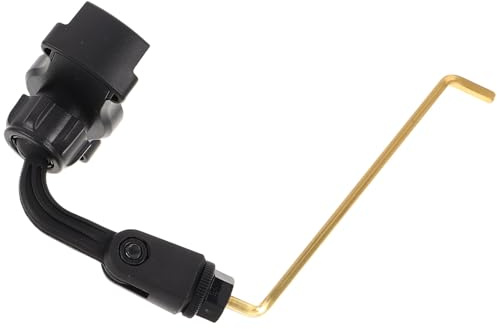 Zerodeko Soporte Móvil para Saxofón Adaptador para Teléfono y Atril de Lectura, Accesorio Compacto para Saxofonistas en Casa Actuaciones