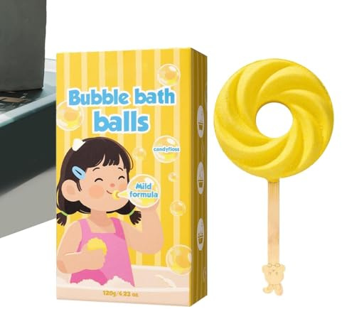 Bagno in schiuma | sfera effervescente per doccia a forma di ciuccio, 6 da bagno effervescenti, per donna, nonna, figlia, famiglia, casa, viaggi