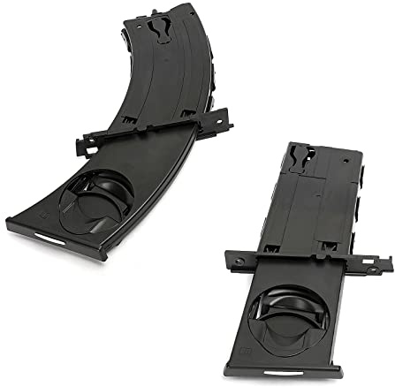 Par de portavasos retráctiles izquierdo y derecho compatible con BMW Serie 3 E90 E91 E92 E93 323i 325i 325xi 328i 328xi 330i 330xi 335d 335i 335is 335xi M3 2006-2013 sustituye 51459 173463 51459173469
