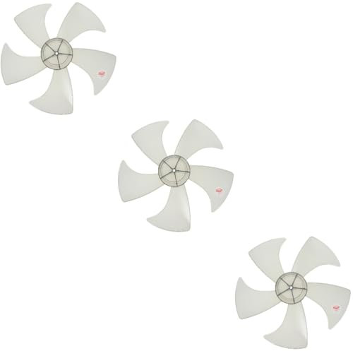PRETYZOOM Lot De 3 Ventilateurs De Rechange En Plastique Pour Ventilateur Sur Pied Faciles À Installer Et À Nettoyer