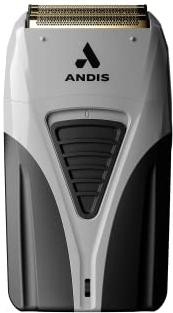 Andis ProFoil Lithium Plus, Titanium Blades, Grey and Black