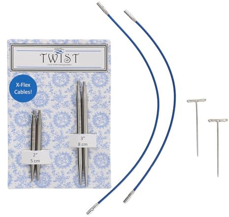 ChiaoGoo TWIST Lace Short Combo Set 4,00 mm, 5 cm & 8 cm Spitzen