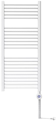 Bosch Thermotechnik elektrischer Badheizkörper Heat Radiator 4500, Maße 1110x600 mm, 600 Watt, mit Handtuchhalterung und integriertem Temperaturregler, weiß