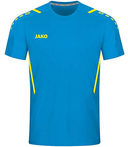 JAKO Kinder Trikot Challenge (Kurzarm), Jako-Blau/Neongelb, 152