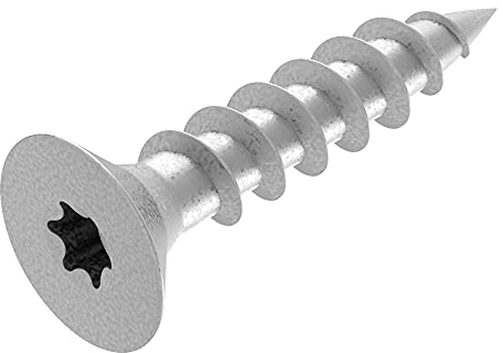 Vite SECCARO per truciolare 4,5 x 20 mm, acciaio zincato, vite per legno con filettatura totale, TX / esalobata, 250 pezzi