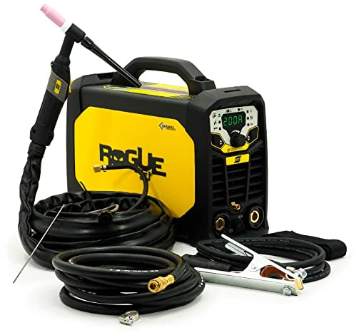 DBA_ESAB ESAB Rogue ET 200iP PRO DC TIG Inverter Saldatrice 200A Giallo