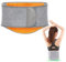 ZHYUAN RückenwärmerWärmeschutz Gürtel,Nierenwärmer,LendenbandageausPlüsch,NierenwärmerLeibwärmer für Damen,Unisex Wärmegürtel,UnisexRückenwärmer,Nierenwärmer Winter Rückenwärmer,Größe L (Gelb Grau)