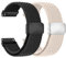 Chinbersky Nylon Geflochtenes Uhrenarmband 22mm mit Magnet Verschluss, Armband 22mm Elastisches Band für Galaxy Watch 3 45mm/46mm/Gear S3 Classic/Amazfit Balance/gtr 3/4/2/bip 5/Huawei Gt 5/4/3/2 46mm