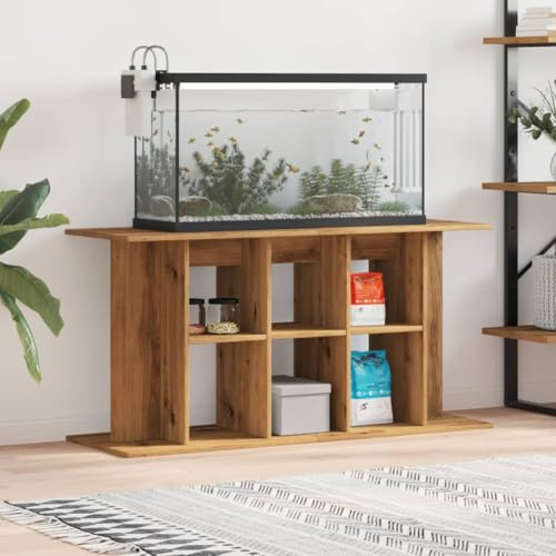 Xichuzi Aquariumständer Artisan-Eiche 120x40x60 cm Holzwerkstoff, Aquarium Unterschrank, Aquarium Schrank, Aquariumschrank, Aquarium Tisch, Aquarium Stands - 857277