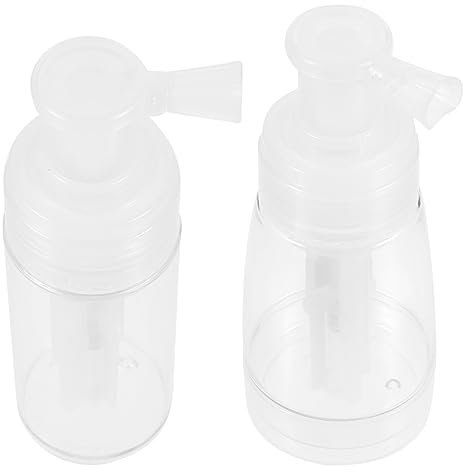 Happyyami 2stücke Pudersprühflasche Für Feinen Pulver Nachfüllbar Und Wiederverwendbar Für Puder Mehl Und Kosmetika Leicht Und Tragbar Für Reise Und Alltag