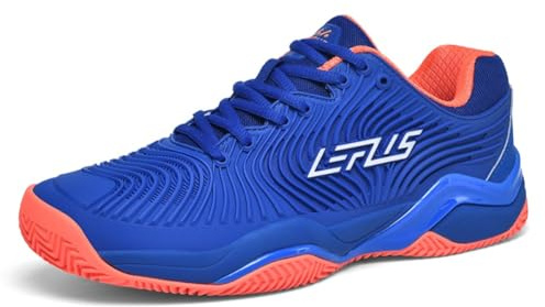 Scarpe da tennis clofab per uomo e donna, scarpe da allenamento per campo indoor, antiscivolo, leggere, per pallavolo, pallamano, badminton, squash, pallavolo, pallamano, 39 2/3 EU