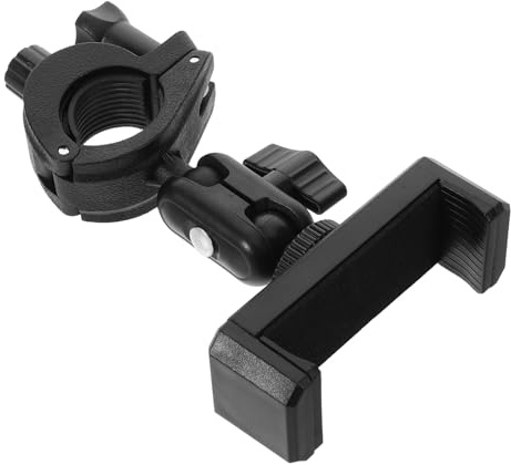 WHAMVOX Soporte Móvil para Trompeta con Clip de Lira Ajustable para Partituras y Grabación Compatible con Tubos para Músicos de Viento