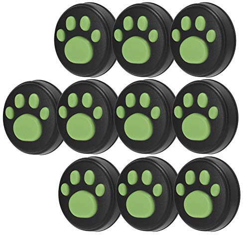 Qudinip Cat Thumb Grips Cover Silikonlock för och Lite, Högfriktions Joysticklock, 10-pack, Unik Ny Design, Mjukt Material (#5)